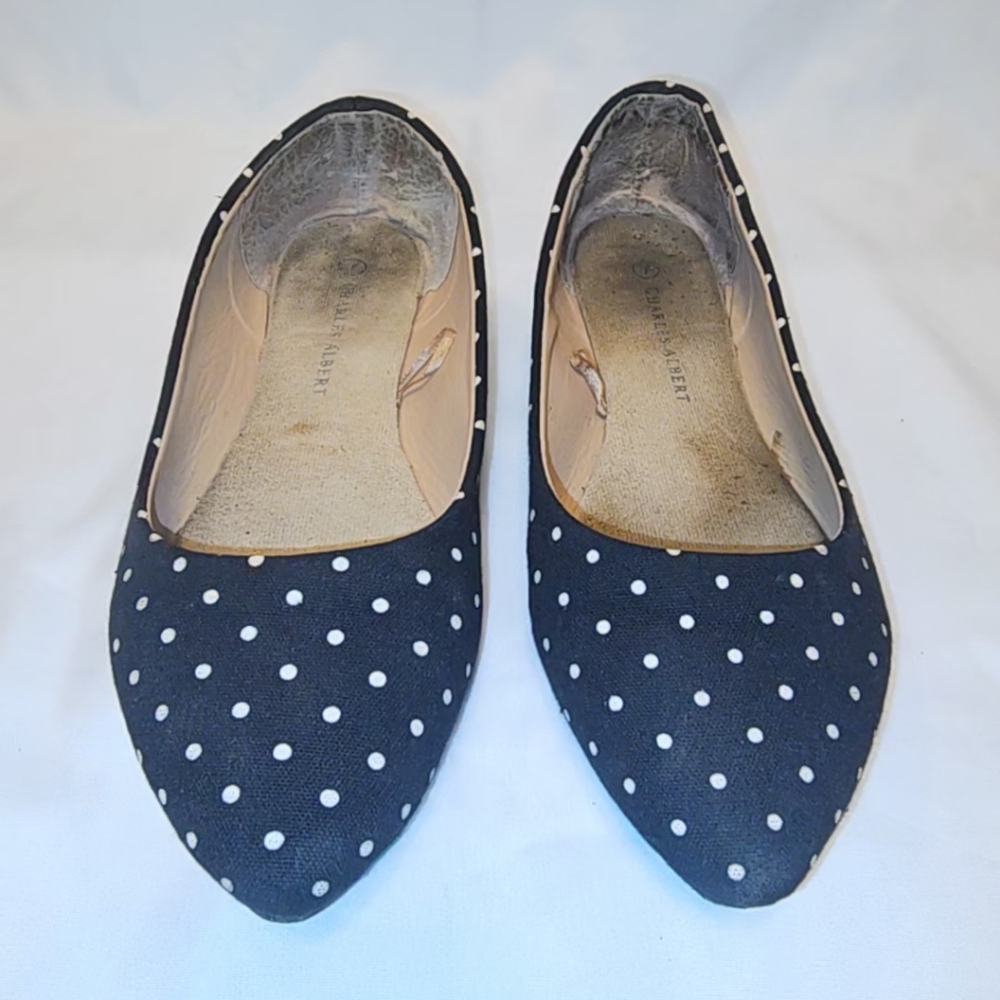 CHARLES ALBERT | POLKA DOT FLATS